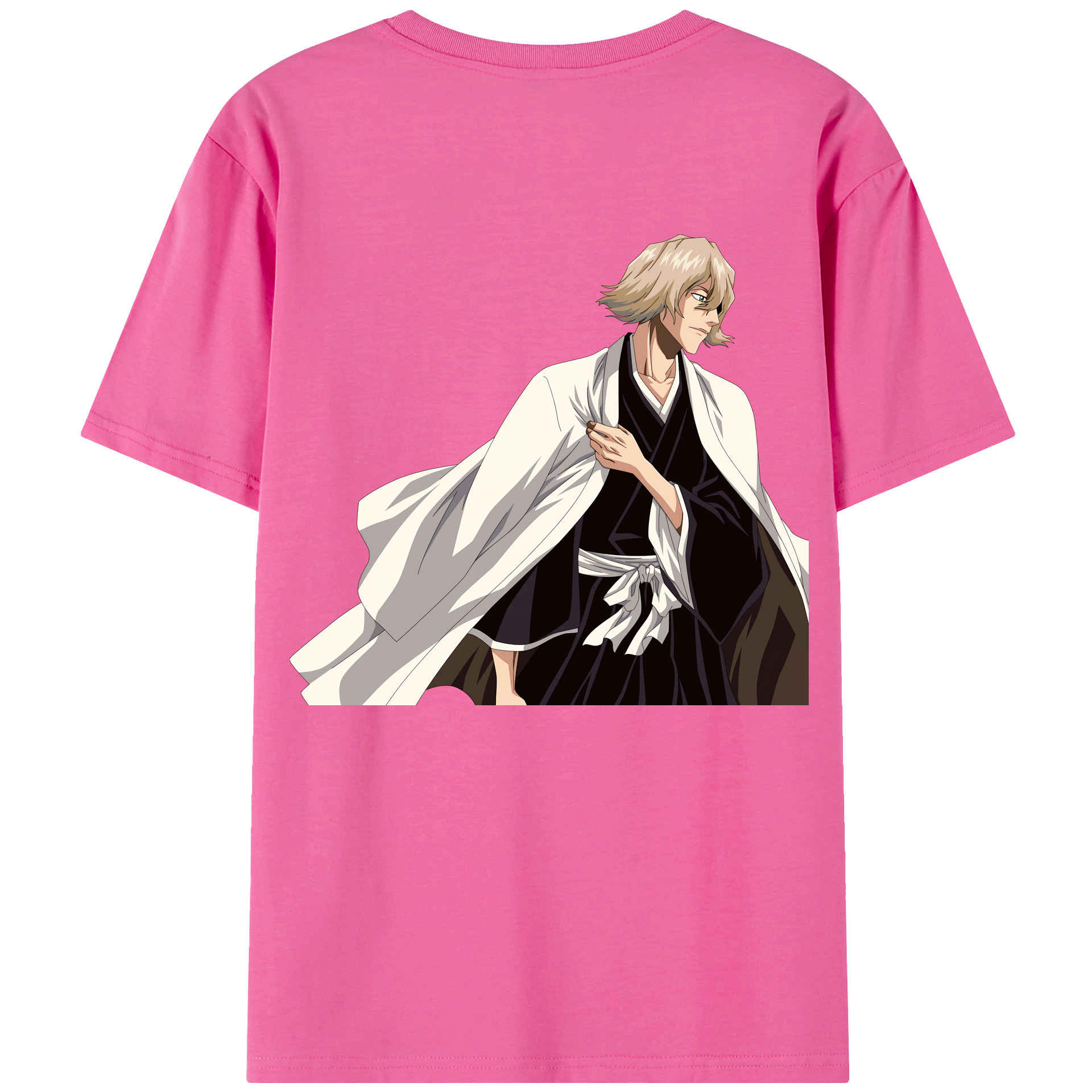 （画像用） "ブリーチ 浦原 喜助（うらはら きすけ） BLEACH Urahara Kisuke " レディース半袖Tシャツ(バックプリント)